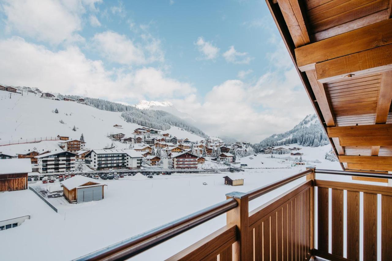 Fernsicht Alpen-Apartments Lech am Arlberg Eksteriør bilde
